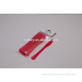 PS-5801 disposable clear red plastic knife